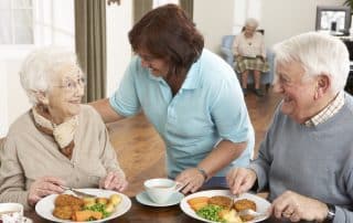 senior meal preparation