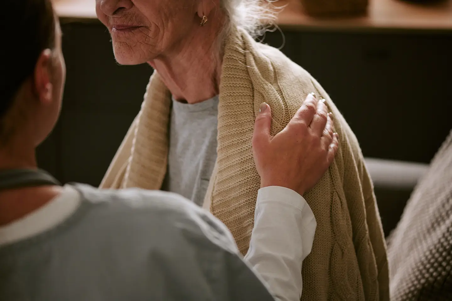 Reassuring elderly care and companionship