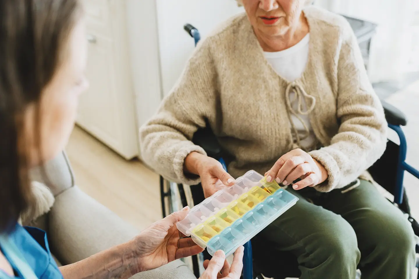 In-home memory care medication support